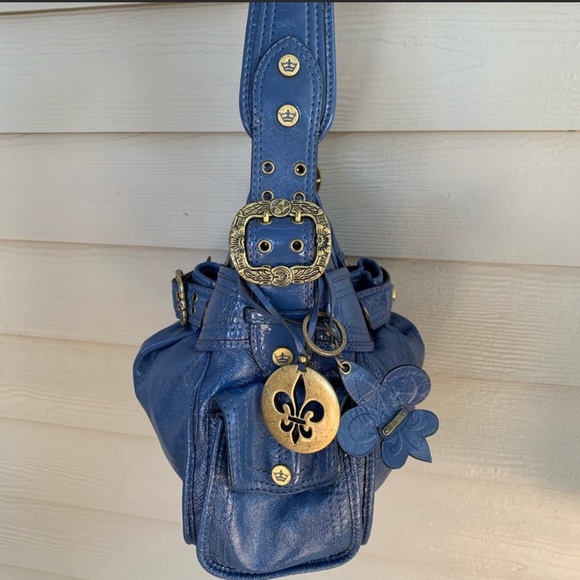 SALE!!! GIANNI BINI Bag, Beautifully designed with Fleur de Leis Tags, Lining - Picture 5 of 6